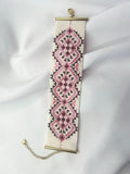 Bracelet Manchette Motifs Indi