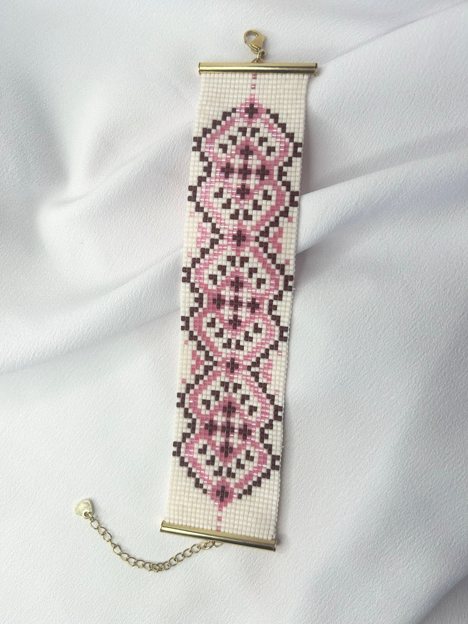 Bracelet Manchette Motifs Indi