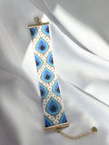 Bracelet Plumes de Paon