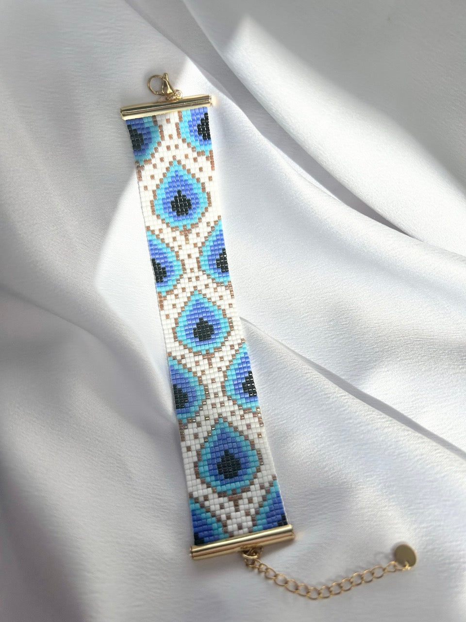 Bracelet Plumes de Paon