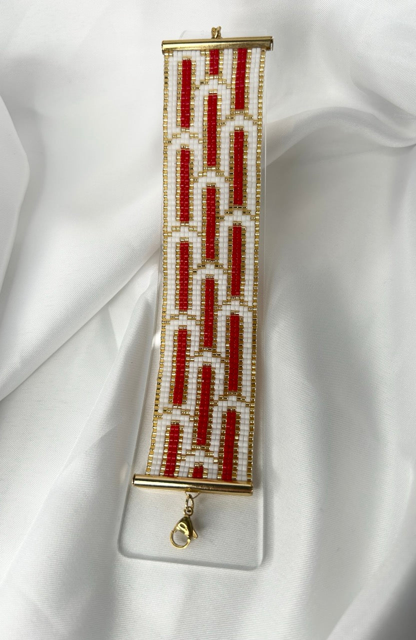 Bracelet Manchette Formes Géométriques
