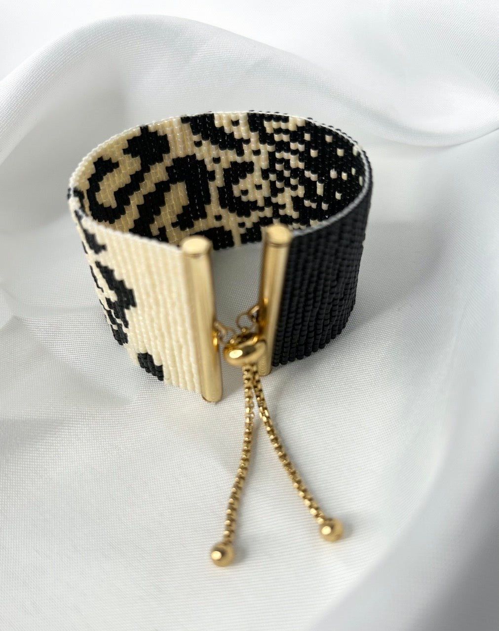 BRACELET Manchette Léopard